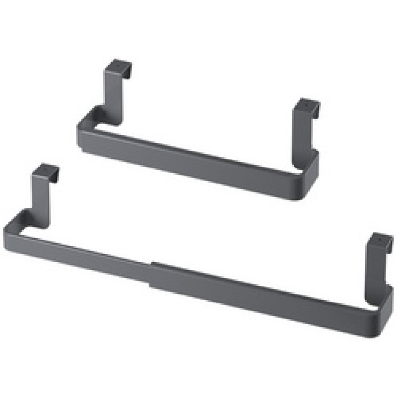 metaltex Porte-serviette Flex-Bar, extensible, gris