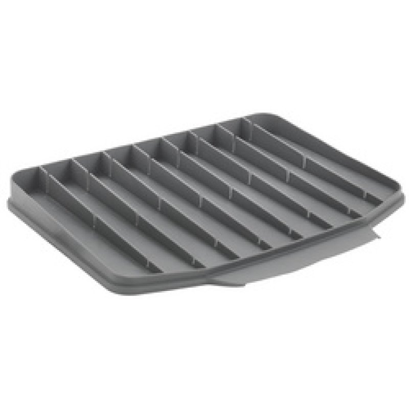 metaltex Tapis d'égouttage Gravity-Duo, caoutchouc, gris