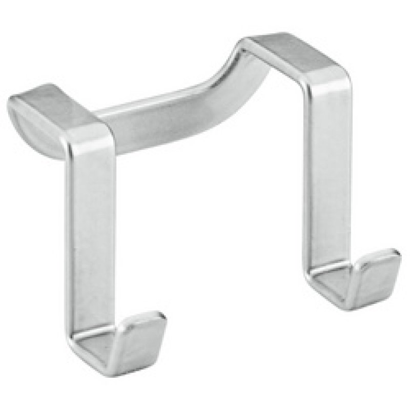 metaltex Crochet double Galileo, argent métallisé