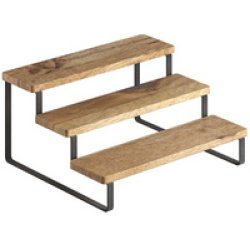 metaltex Étagère à épices en escalier York LAVA, 3 niveaux