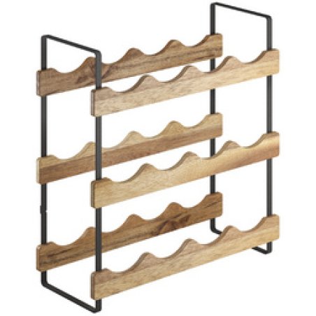 metaltex Porte-bouteilles York LAVA, 3 niveaux