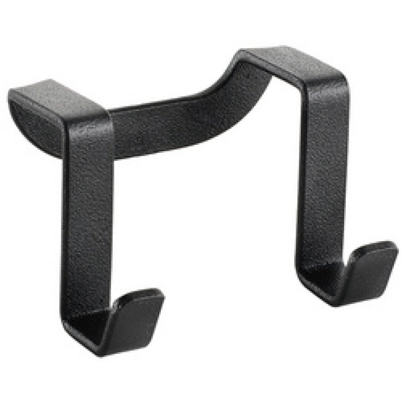 metaltex Crochet double Galileo LAVA, noir mat