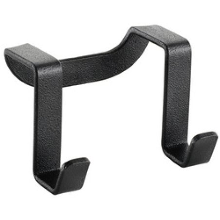 metaltex Crochet double Galileo LAVA, noir mat