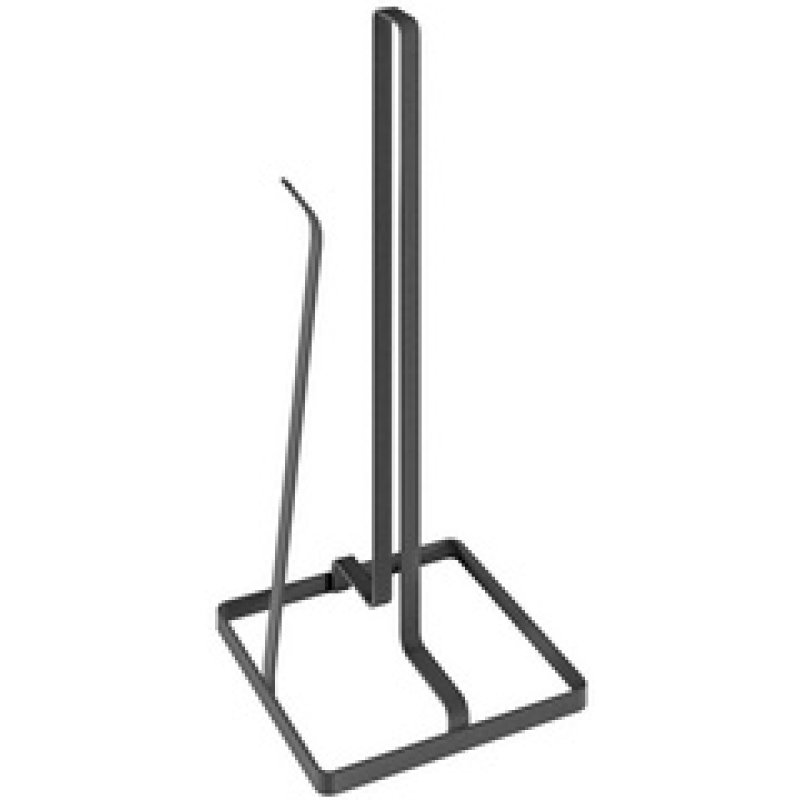 metaltex Porte-rouleau de cuisine Tokyo LAVA, noir mat