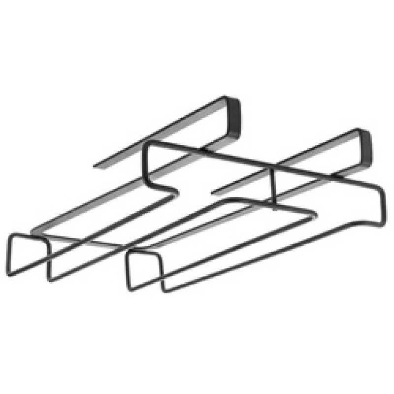 metaltex Porte-verres My-Glass LAVA, noir mat