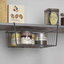 metaltex Panier suspendu Kanguro 40 LAVA, noir mat