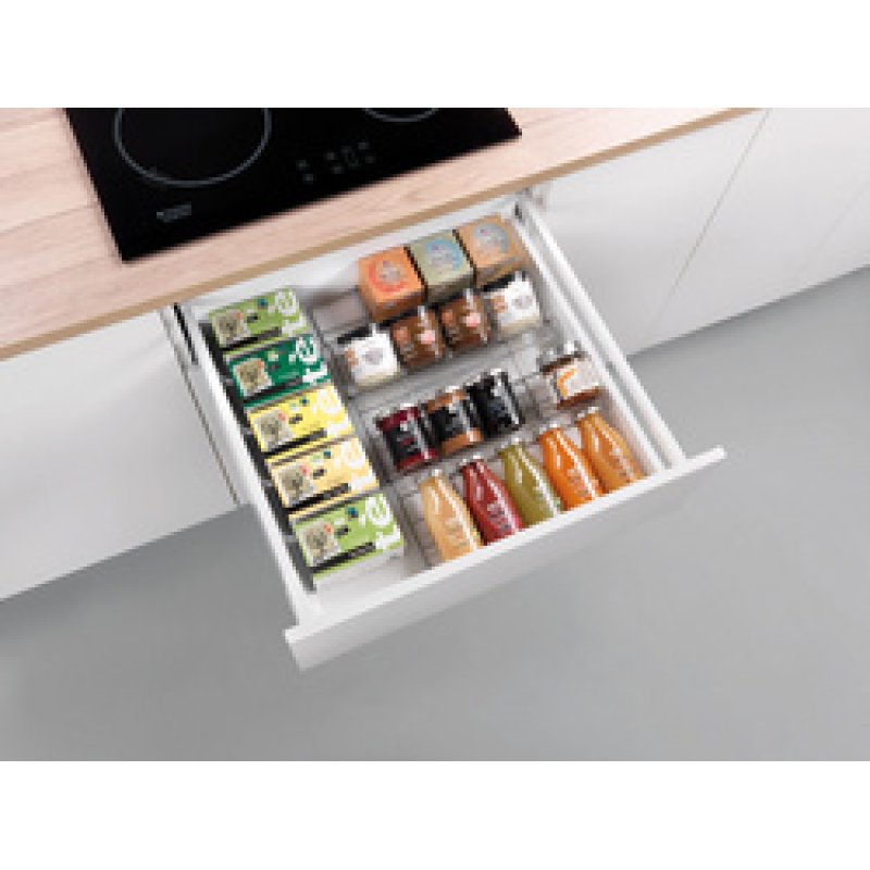 metaltex Porte-épices pour tiroir X-Pand, argent métallisé