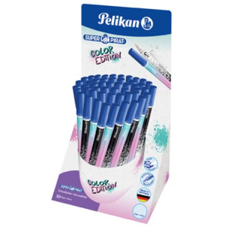 Pelikan Effaceur Super Pirat Color Edition, présentoir