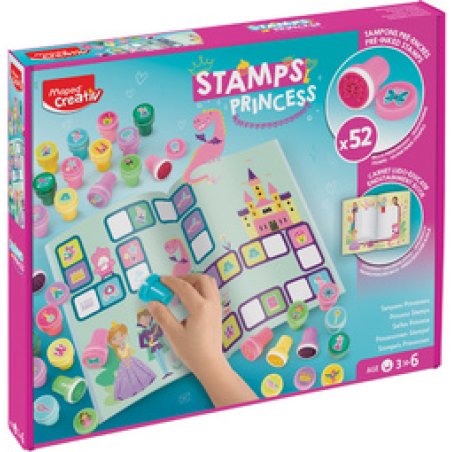Maped Creativ Coffret 52 tampons "Princesses"