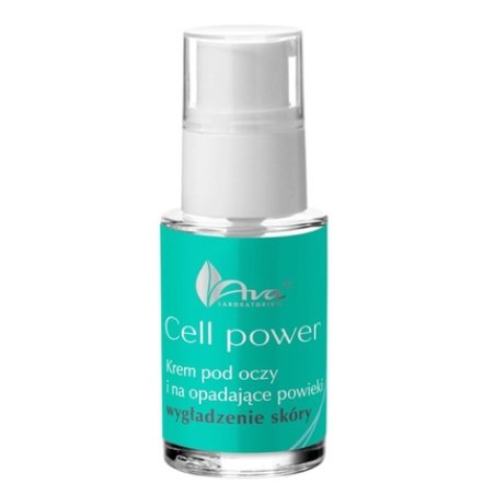 Ava Laboratorium Cell Power Eye Cream For Drooping Eyelids Smoothing Skin 15ml