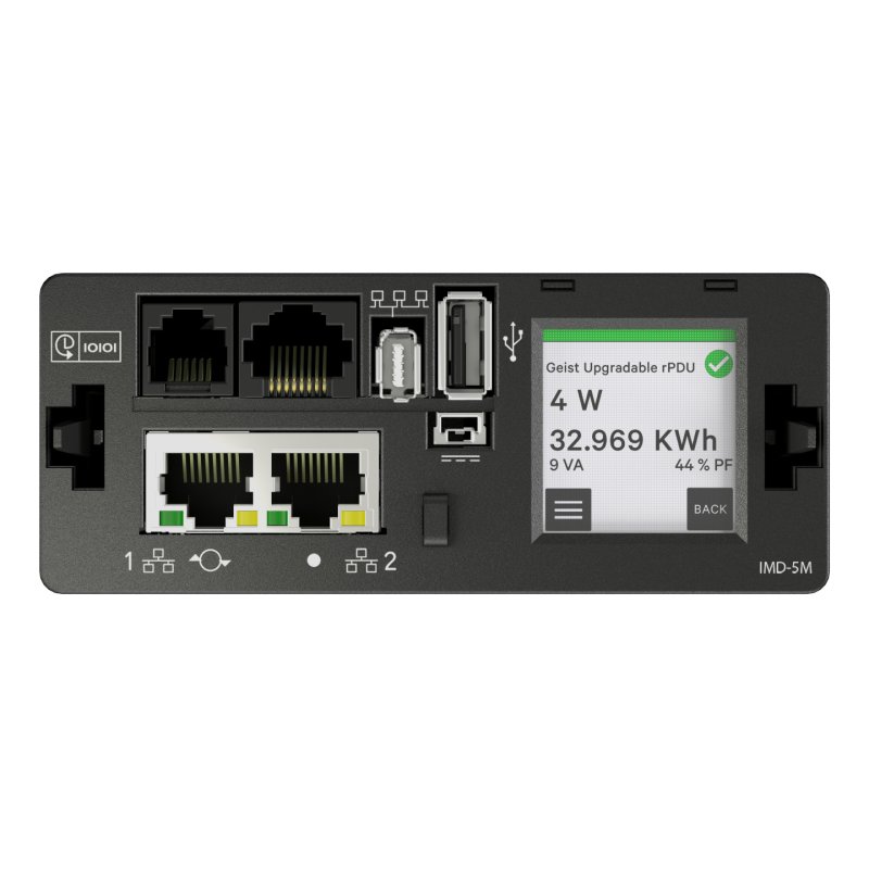 Vertiv Geist MUU5M1R5-12CF17-2C20A9H00-S power distribution unit (PDU) 12 AC outlet(s) 0U Black