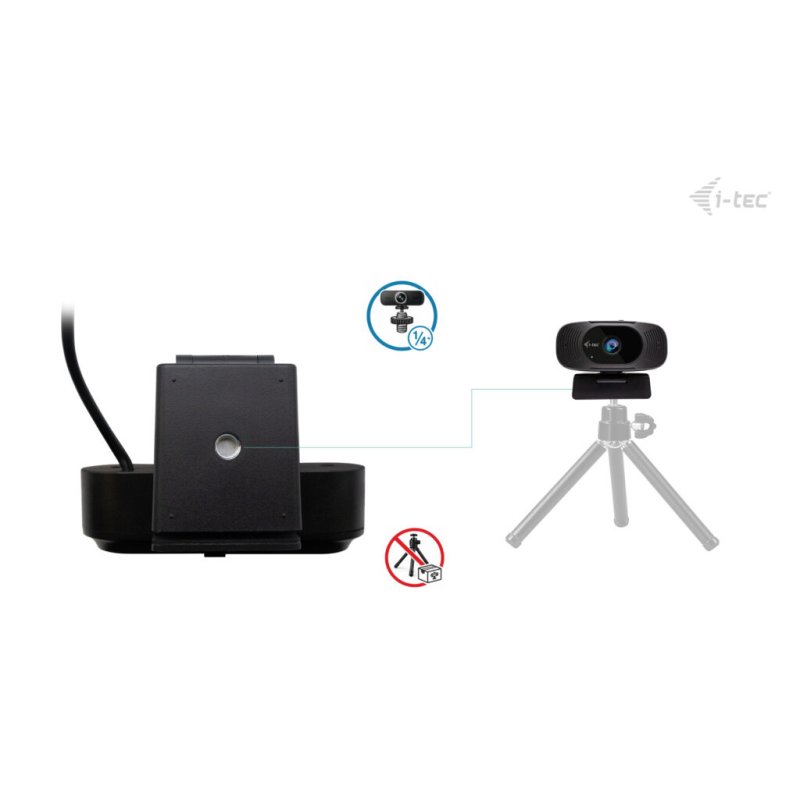 I-TEC SOLOMON 300 4K WEBCAM I-TEC 4K WEBCAM