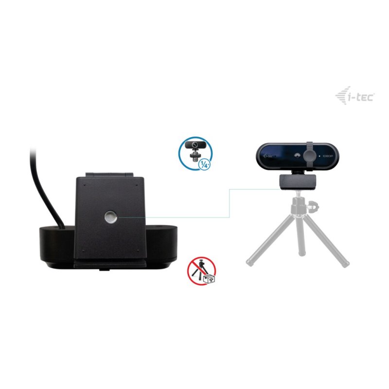 I-TEC SOLOMON 100 1080P WEBCAM I-TEC 1080P WEBCAM