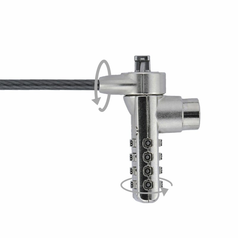 CABLE DE SECURITE ORDINATEUR T-LOCK COMBINAISON - CLE PASSE