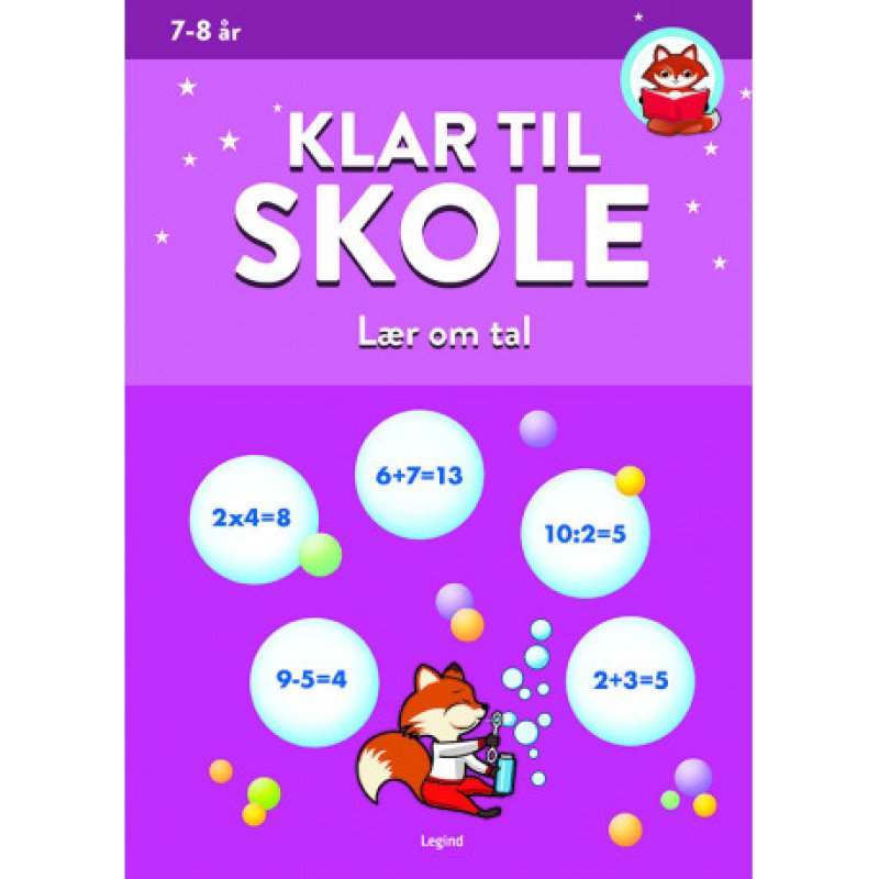 Klar til Skole - Lær om tal 7-8 år (1312)