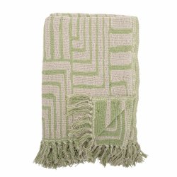 Creative Collection - Velva Throw - Green - Recycled Cotton