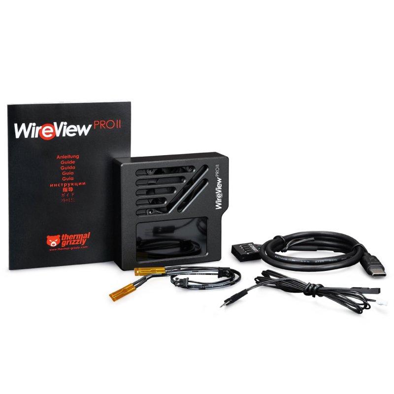 WireView Pro II (schwarz, normal, 12V-2x6-Pin, USB-C)