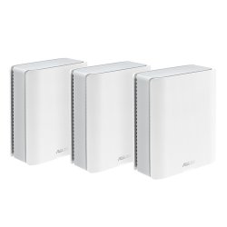 Asus (ZenWiFi BT8) BE14000 Tri-Band Wi-Fi 7 Smart AiMesh Extendable Routers (3 Pack), Up to 5,900 sq.ft, 2x 2.5G Ports,