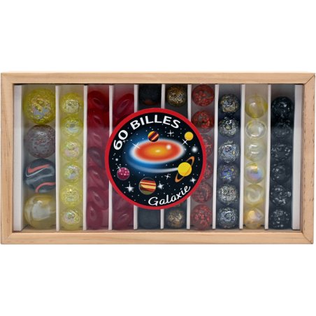 COF BOIS ASS 60 BILLES GALAXIE