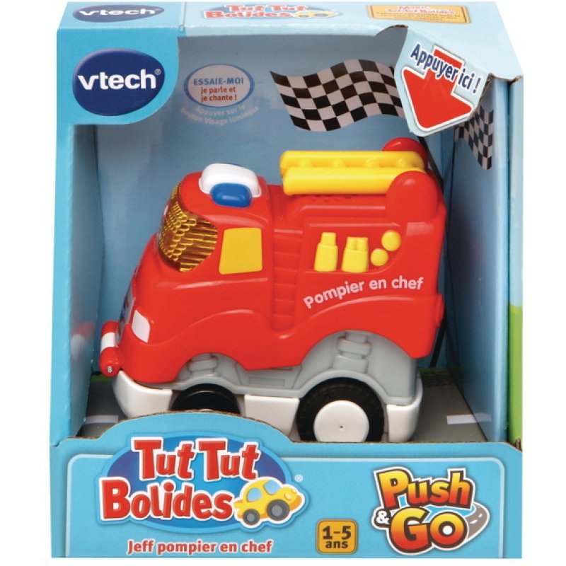 VTech Tut Tut Bolides - Vehicules Push & Go