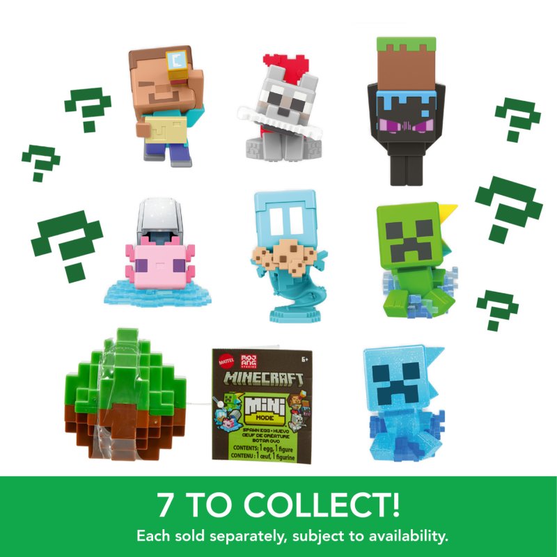 Minecraft – L’œuf de Créature et sa Mini-Figurine