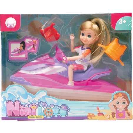 POUPEE BATEAU SCOOTER -Modèle choisi aléatoirement