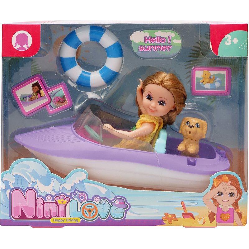 POUPEE BATEAU SCOOTER -Modèle choisi aléatoirement