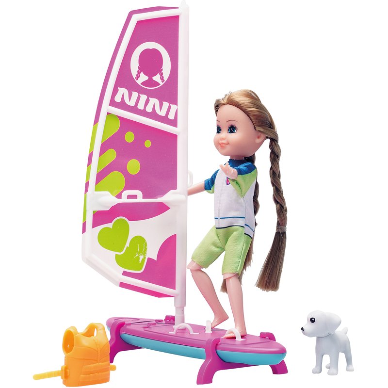 POUPEE PLANCHE A VOILE