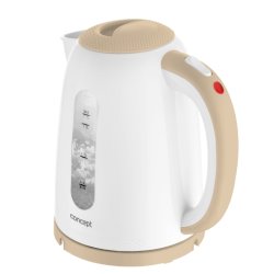 Concept RK2331 electric kettle 1.7 L 2200 W Beige White