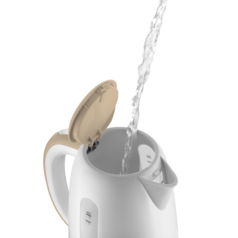Concept RK2331 electric kettle 1.7 L 2200 W Beige White