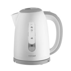 Concept RK2335 bouilloire 1,7 L 2200 W Gris, Blanc