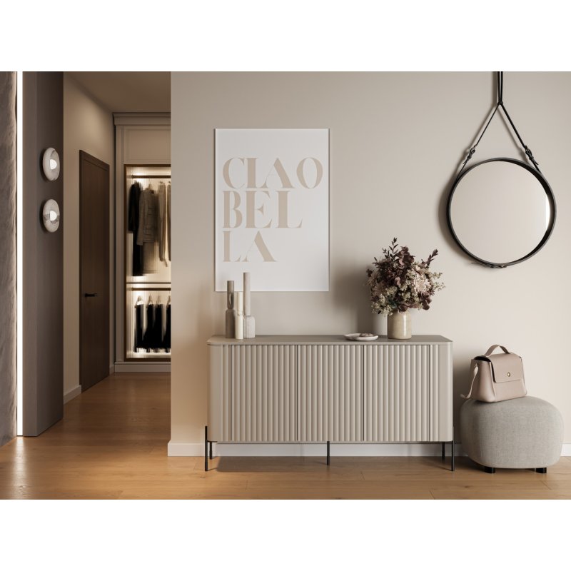 Cama VERA chest of drawers 150x40x80 cashmere matt