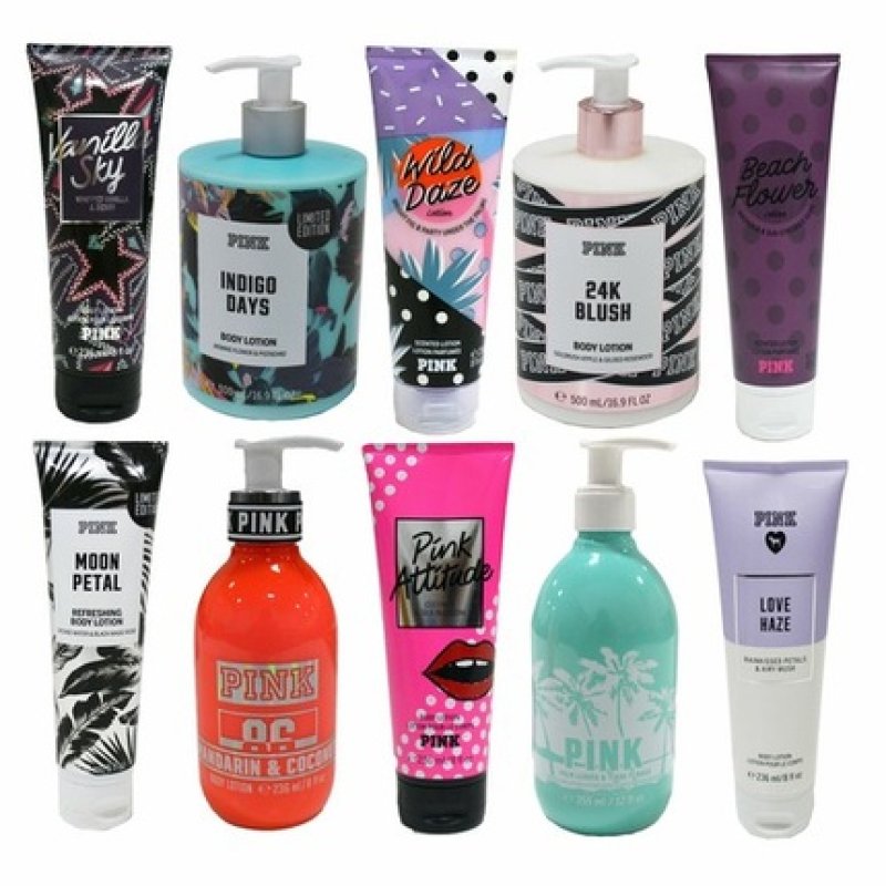 Victoria's Secret Pink Body Lotion Scented Moisturizing Cream Skin Care New Vs