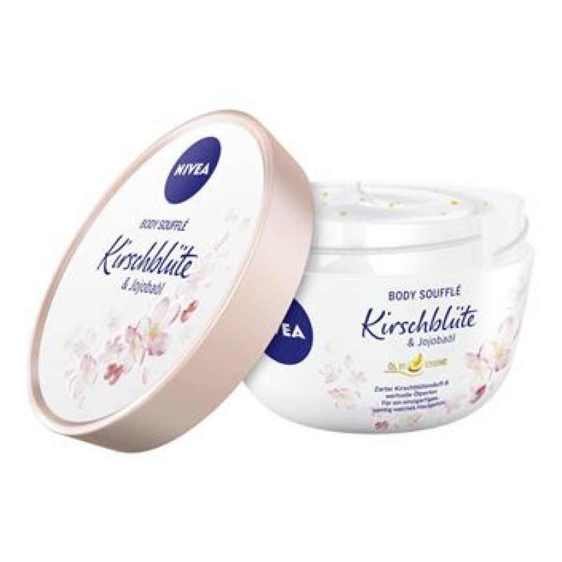 NIVEA Body Soufflé Cherry Blossom & Jojoba Oil 200ml