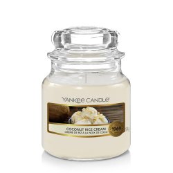 Yankee Candle Coconut Rice Dream wax candle Round White 1 pc(s)