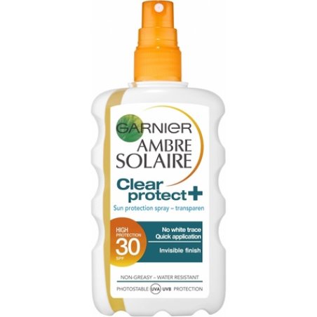 Garnier compatible - Ambre Solaire - Clear Protect Spray SPF 30 - 200 ml.