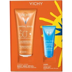 Vichy Capital Soleil Invisible Protective Milk Spf50 300ml & Soothing After-Sun 100ml