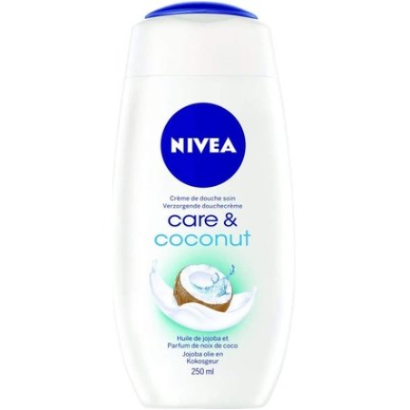 Nivea Shower Cream Care and Coconut 250g