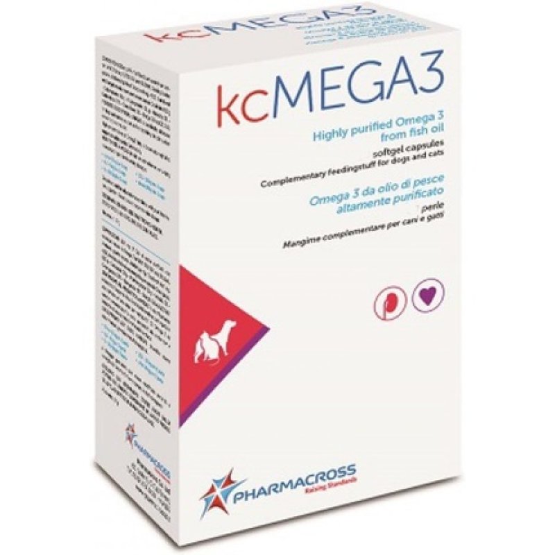 Pharmacross Kcmega3 Food Supplement 30 Pearls