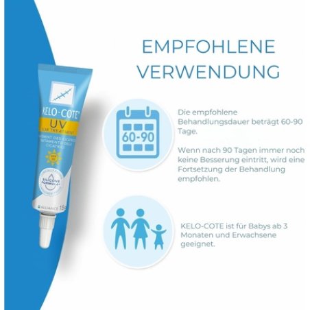 Kelocote UV SPF 30 Silicone Scar Gel 15g with Sunscreen for Surgical Use