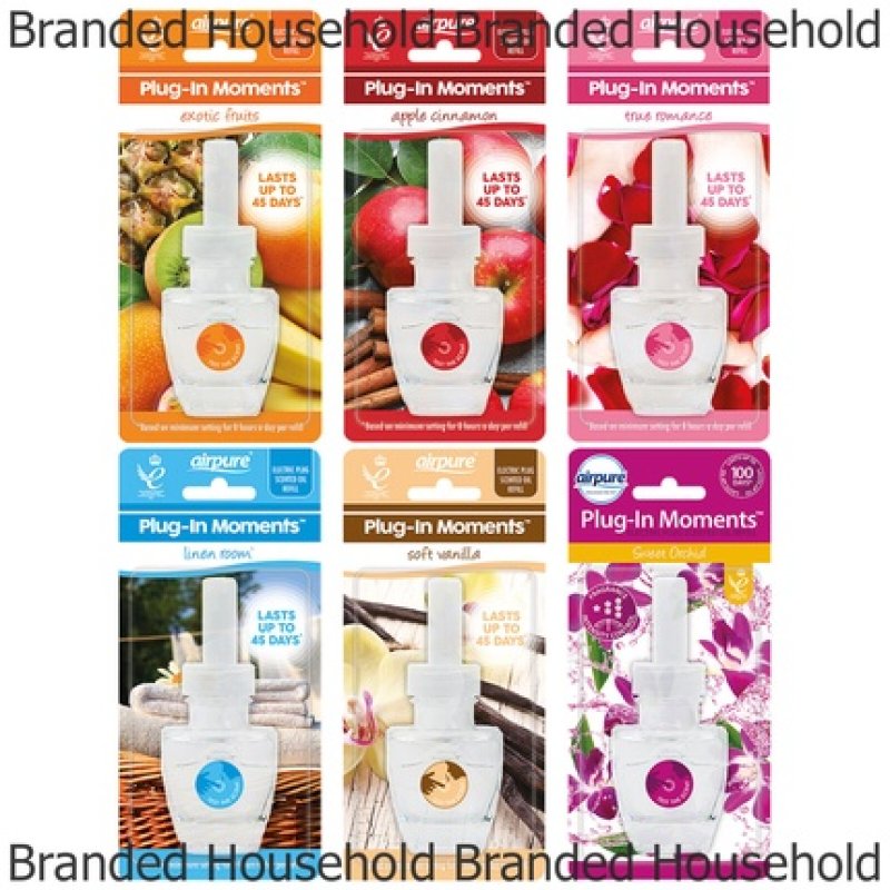 Airpure Electric Oil Plug In Moments Air Freshener Refill 20ml