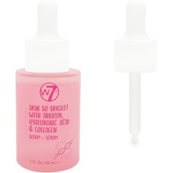 W7 Skin So Bright Face Serum With Hyaluronic Acid And Collagen Rejuvenating And Renewing Skin