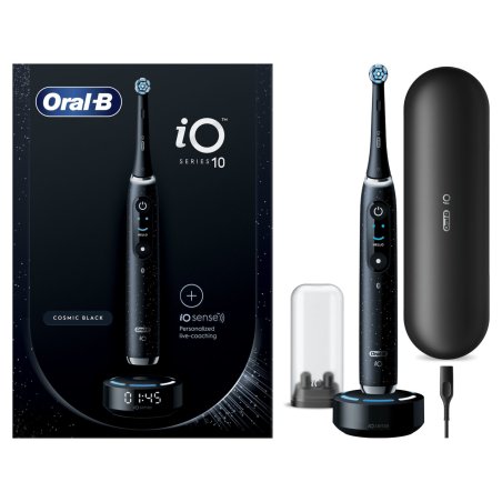 Oral-B iO SERIES 10 Adult Vibrating toothbrush Black