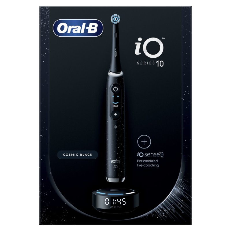 Oral-B iO SERIES 10 Adulte Brosse à dents vibrante Noir