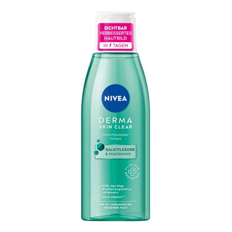 NIVEA Derma Skin Clear Lotion nettoyante Unisexe 200 ml