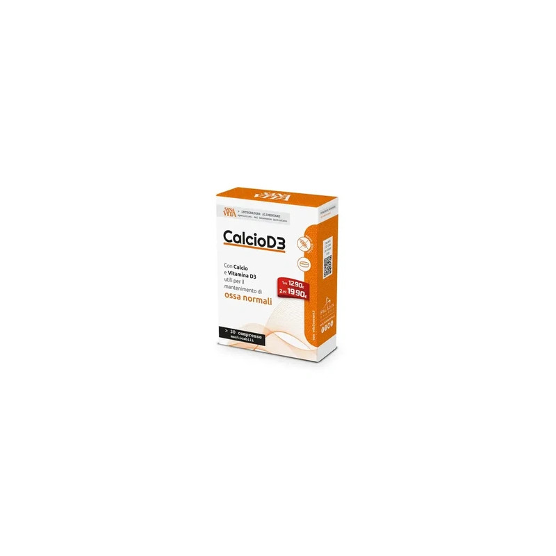 Paladin Pharma Sanavita Calcium Vitamin D3 30 Tablets