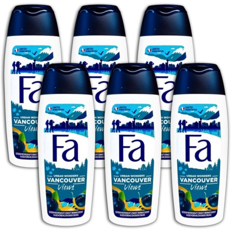 Fa Urban Wonders Winter Edition Vancouver Shower Gel 250ml