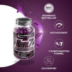 Ironmaxx Krea7 Superalkaline 90 Tablets Flavorless