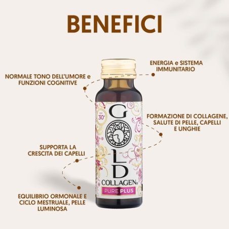 Gold Collagen New Pure Plus Collagen Supplement with Biotin for Hair Growth