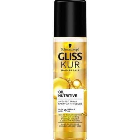 Schwarzkopf Gliss Kur Anti Tangle Spray Oil Nutritive 200ml